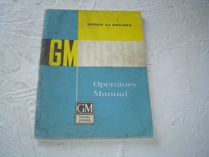 GM series 53 diesel engine operator's manual - Picture 1 of 2
