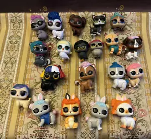 LOL Sorpresa Mascotas Jitter Critter Jitterbug Bunny 3” LOTE de 19 Gatos Perros Búhos - Imagen 1 de 21