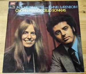 ASD2851 12" 33RPM '73 JACQUELINE DU PRE "CHOPIN/FRANK CELLO SONATAS" -3/-4 EX/VG - Picture 1 of 9