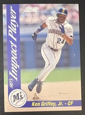 Ken Griffey Jr. 1992 Score 90’s Impact Player #28 - Seattle Mariners