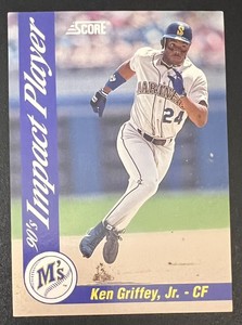Ken Griffey Jr. 1992 Score 90’s Impact Player #28 - Seattle Mariners