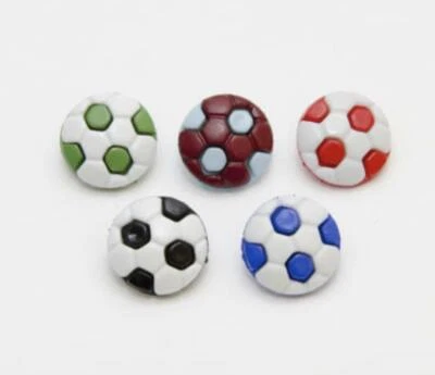 Coloured Football Shank Buttons 15mm 5 Colours available Knitting. Baby Clothes - Image 1 of 2