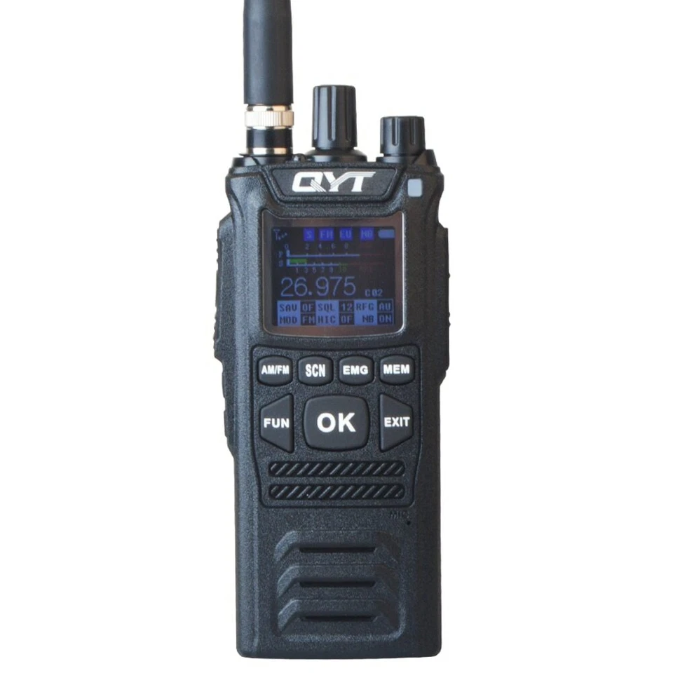 QYT CB-58 4W 12V 26.965-27.405MHz CB Walkie Talkie AM/FM Handheld Citizen Band - Image 1 of 4