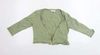 Principles Womens Green V-Neck Acrylic Blend Cardigan Size 10 - Image 1 of 4