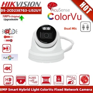 Hikvision DS-2CD2387G3-LI2UY 4K 8MP IP AI ColorVu Smart Hybrid Light Camera POE - Bild 1 von 23
