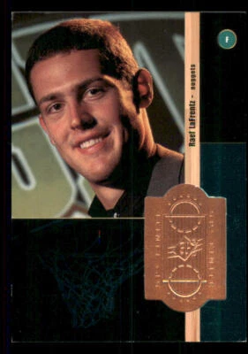 1998-99 SPx Finite #213 Raef LaFrentz RC /2500 - Image 1 of 2