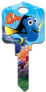 Disney Pixar Finding Dory Key - Collectable Key - Disney - NEMO - Suits LW4  - Picture 1 of 5