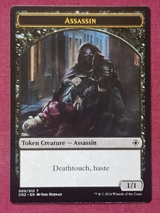 Magic The Gathering CONSPIRACY TAKE THE CROWN ASSASSIN token card MTG - Bild 1 von 2