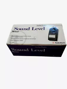 Radio Shack Analog Display Sound Level Meter Model 33-2050 in Box Very Nice - Picture 1 of 6