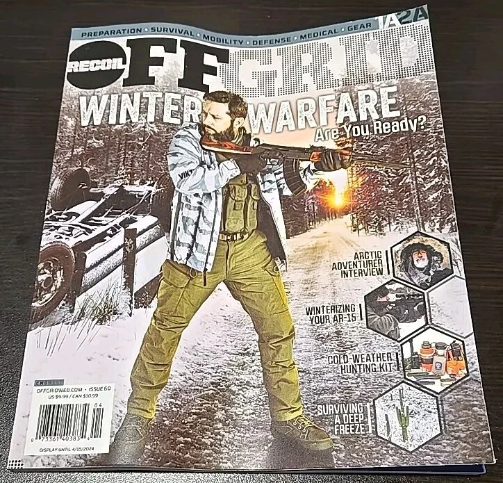 RECOIL Off Grid Magazine Issue 60 2024  Winter Warfare - Image 1 of 1