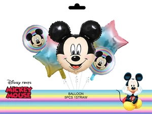 Mickey Mouse 5 Balloon Package by The Balloon Store. - Picture 1 of 1