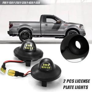  Led License Plate Number Lights Lamp Tag Blub Assembly for F150 F250 1990-2016 - Picture 1 of 12