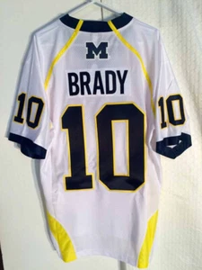Adidas Premier NCAA Trikot Michigan Wolverines Tom Brady Herren S - Bild 1 von 2