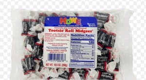 2 rollos Howe Tootsie Midgees chocolate 10,5 oz envío gratuito  - Imagen 1 de 1