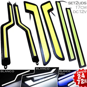 2X COB LED DRL LUZ DE DÍA DC 12V 6W 17 CM APARCAMIENTO DAYTIME RUNNING LIGHT - Imagen 1 de 10