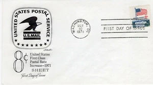USPS FDC #1338F 8c Flag and White House ArtMaster ST2000 - Picture 1 of 1