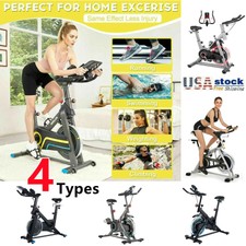 Fitness Cycling Bike Workout Machine Exercise Bike Stationary Healthy Fashion US