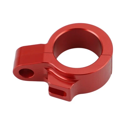 Front Brake Hose Line Clamp Guide Red For Honda CR80R CR85R CR125R CR250R CR500R - Image 1 of 4