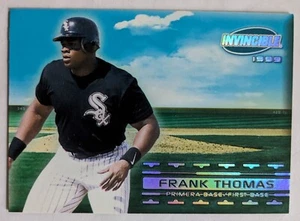 FRANK THOMAS, 1999 PACIFIC INVINCIBLE, HEROES DEL DIAMANTE #7 - Picture 1 of 2