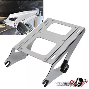 Luggage trunk Mount Luggage Rack For Harley Touring Street Road Glide 2014-25 - Picture 1 of 7