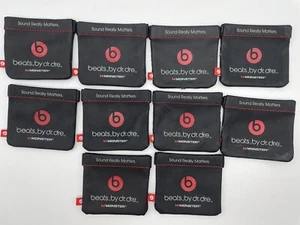 Lot Of 10 Soft Case For  iBeats by Dr.Dre-UrBeats monster headphones pouch - Picture 1 of 6