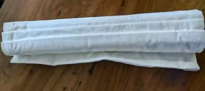 POTTERY BARN Emery Cordless Blackout Roman Shade- White -26x48" - NEW! - Picture 1 of 4