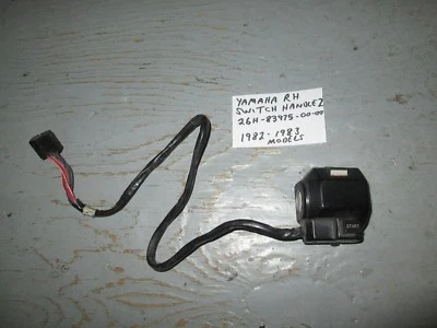 Yamaha ZX550 Vision / 500 Virago, interruptor manillar derecho 2, 26H-83975-00-00  Foto 1 de 4