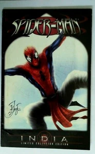 INDIA EDICIÓN LIMITADA COLECCIONISTAS SPIDER-MAN 1 RECREADO COMO NIÑO INDIO FIRMADO - Imagen 1 de 5