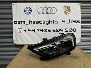 AUDI A1 FULL LED PASSENGER SIDE HEADLIGHT GENUINE 82A941033E - Picture 1 of 4