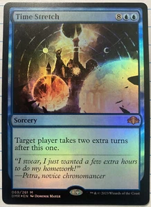 mtg magic time stretch FOIL ENGLISH Temporal Stretch Dominaria Remastered - Bild 1 von 1