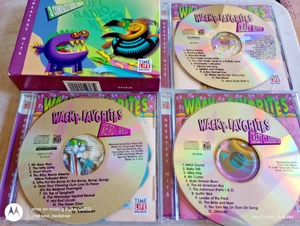 TIME LIFE WACKY FAVORITES GREATEST HITS 3 DISC CD SET & SLIPCOVER - Picture 1 of 2