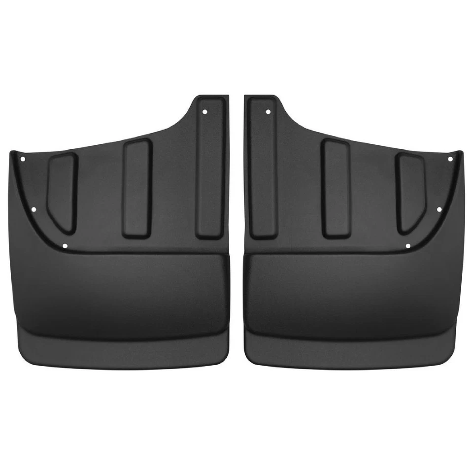 Husky Liners Rear Blk Thermoplastic Mud Guards for 88-00 C/K Pickup 3500 Dually - Изображение 1 из 4