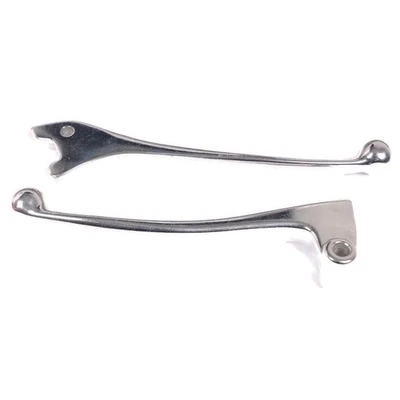 Leva Frizione + Leva Del Freno Argento per Kawasaki Z 650 F 1981 - Immagine 1 di 2