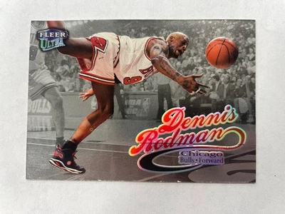 1998-99 Fleer Ultra DENNIS RODMAN #80P платина 71/99 очень редкая - Изображение 1 из 2