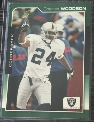2000 Score Charles Woodson #149 Oakland Raiders - Leyenda de la NFL - Ganador Heisman Foto 1 de 2