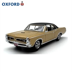1965 Pontiac GTO Gold Diecast Model 1:87 Scale - Vintage Alloy Muscle Car - Picture 1 of 7