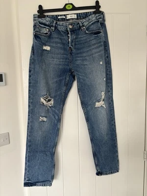 Women’s Ripped Jeans , Size 12, Mango - Image 1 of 4