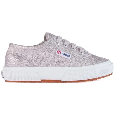 Scarpe Bimba SUPERGA 2750 Lamej Violet LT Ash S002J20 W50 Argento - Immagine 1 di 4