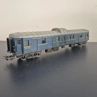 Jouef HO 1247 Fourgon Bagages Train Voyageurs CIWL Vintage Modelisme Ferroviaire - Photo 1/4
