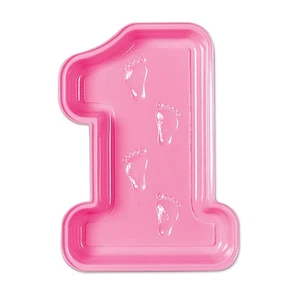 Plastic Baby's "1st" Birthday Tray - Picture 1 of 1