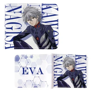 Neue Kaworu Nagisa Stil B NEON GENESIS EVANGELION zweifach faltbare Geldbörse Kreditkarte - Bild 1 von 2