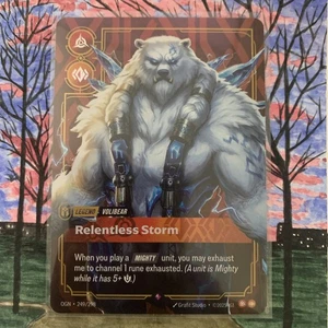 Volibear Riftbound English Promo card 249/298 League Of Legends Foil - Picture 1 of 4
