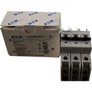 NEU Eaton FAZ-D5/3-NA-L Abzweig-Leistungsschalter 3P 5A 240V D-Kurve - Bild 1 von 7