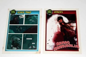 Artgasm Promo Trading Cards Lot of 2 #1, #3 Comic Con 2011 - Picture 1 of 1