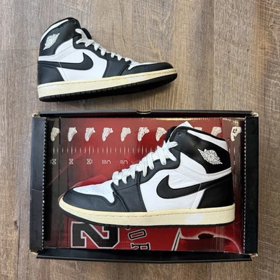 Zapatillas Air Jordan 1 Retro CDP Countdown Pack 2008 Negro Blanco Talla 9 332550-011 Foto 1 de 4