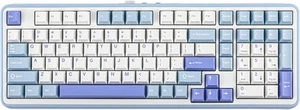 EPOMAKER TH99 Tri-Mode Wireless Mechanical Keyboard with Blue&amp;White  - Picture 1 of 8