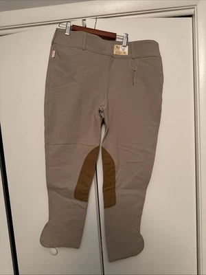 Calça de Equitação Feminina Tailored Sportsman Trophy Hunter Cintura Média com Zíper Lateral - Imagem 1 de 3