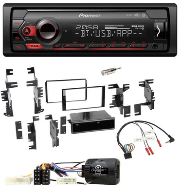 Pioneer Lenkrad USB DAB Bluetooth Autoradio für Nissan Cube ab 2009 Frontier ab - Bild 1 von 4