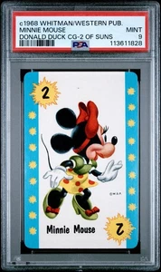 1968 Whitman Publishing Minnie Mouse 2 Of Suns Mint PSA 9 Pop 1 Disney - Picture 1 of 3