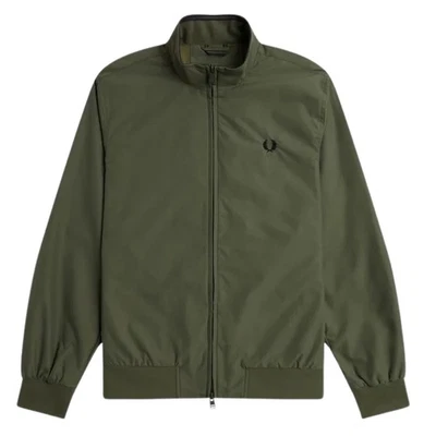 Fred Perry Green Brentham Jacket - Imagen 1 de 2